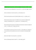 Zabbix Exam Questions with Complete Solutions