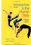 Test Bank&colon; Introduction to the Human Body &vert; Gerard J&period; Tortora &vert; 9th Edition &vert; ISBN 9781119662792 &vert; Complete All Chapters &vert; Verified Exam Q&A