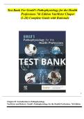 Gould's Pathophysiology for the Health Professions&comma; 7th Edition &ndash; Chapters 1&ndash;28 Test Bank&comma; Complete Study Guide with Rationales and Verified Answers