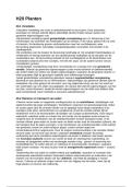 Biologie samenvatting H&period;20 Planten &lpar;Nectar 6vwo&rpar;