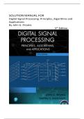 Solution Manual For Digital Signal Processing&colon; Principles&comma; Algorithms and Applications &lpar;4th Edition&rpar; by John G&period; Proakis &vert; Latest Version 