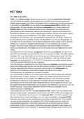 Biologie samenvatting H&period;17 DNA &lpar;Nectar 6vwo&rpar;