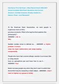 Heartsaver First Aid Exam &vert;&vert; Most Recent Exam 2026-2027  Actual Complete Real Exam Questions And Correct                           Answers  &lpar;Verified Answers&rpar; Already Graded A&plus; &vert;                           Newest  Exam &vert; Just Released&excl;&excl;