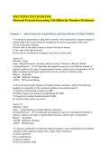 SOLUTIONS TEST BANK FOR  Advanced Financial Accounting 13th Edition