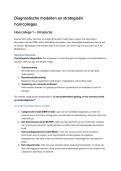 Hoorcolleges 1 t&sol;m 7 diagnostische modellen en strategie&euml;n &lpar;PSMKB-11&rpar;