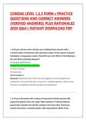 Combined COMSAE LEVEL 1 FORM A&comma;B&comma;C  PRACTICE QUESTIONS AND CORRECT ANSWERS &lpar;VERIFIED ANSWERS&rpar; PLUS RATIONALES 2025 Q&A &vert; INSTANT DOWNLOAD PDF