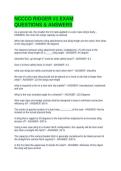 NCCCO RIGGER &num;1 EXAM QUESTIONS & ANSWERS