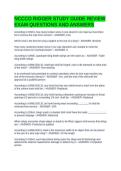 NCCCO RIGGER STUDY GUIDE REVIEW EXAM QUESTIONS AND ANSWERS