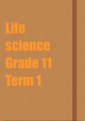 Grade 11 life science notes