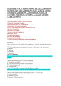 CERTIFIED PUBLIC ACCOUNTANT &lpar;CPA&rpar; EXAMINATION NEWEST 2025 &ndash; 2026 QUESTIONS FROM ACTUAL EXAMS  COMPLETE QUESTIONS AND CORRECT DETAILED  ANSWERS &lpar;VERIFIED ANSWERS&rpar; &vert;ALREADY GRADED  A&plus;&vert;&vert;BRAND NEW&excl;&excl;