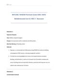 NUR 2502 &sol; NUR2502 Final Exam &lpar;Latest 2026 &sol; 2027&rpar;&colon; Multidimensional Care III &sol; MDC 3 - Rasmussen