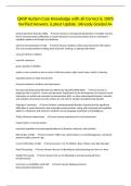 QASP Autism Core Knowledge with all Correct & 100&percnt; Verified Answers &vert;Latest Update &vert;Already Graded A&plus;