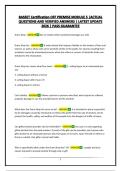 BASSET Certification OFF PREMISE MODULE 5 &vert;ACTUAL QUESTIONS AND VERIFIED ANSWERS &vert; LATEST UPDATE 2026 &vert; PASS GUARANTEE