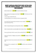 BASSET Certification EXAM STUDY GUIDE &vert;ACTUAL QUESTIONS AND VERIFIED ANSWERS &vert; LATEST UPDATE 2026 &vert; PASS GUARANTEE
