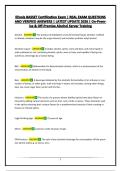 Illinois BASSET Certification Exam &vert; REAL EXAM QUESTIONS AND VERIFIED ANSWERS &vert; LATEST UPDATE 2026 &vert; On-Premise & Off-Premise Alcohol Server Training