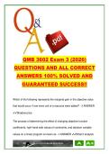 QMB 3602 Exam 3 Exam Prep 120 Questions Linear Programming&comma; What-If Analysis&comma; Network Models&comma; Data Analytics