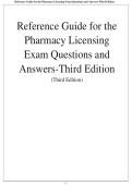 Reference Guide for the Pharmacy Licensing Exam Questions and Answers-Third Edition &lpar;Third Edition&rpar;&period;pdf