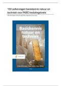 Examentraining met oefenvragen en samenvatting 2026 - natuur en techniek&comma; RWT&comma; geschiedenis & aardrijkskunde PABO toelatingstoetsen