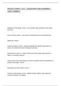 PSY2012 EXAM 1 TCC &vert; QUESTIONS AND ANSWERS &vert; 100&percnt; CORRECT&period;