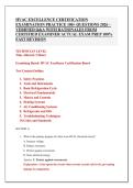 HVAC EXCELLENCE CERTIFICATION  EXAMINATION PRACTICE 100&plus; QUESTIONS 2026 &ndash; VERIFIED Q&A WITH RATIONALES FROM  CERTIFIED EXAMINER ACTUAL EXAM PREP 100&percnt;  FAST REVISION