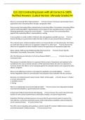 CLC-222 Contracting Exam with all Correct & 100&percnt; Verified Answers &vert;Latest Version &vert;Already Graded A&plus;