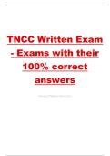 TNCC Written Exam Study Guide&colon; 415 Questions & Correct Answers &vert; Trauma Nursing