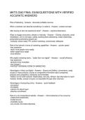 MKTG 3340 FINAL EXAM QUESTIONS WITH VERIFIED ACCURATE ANSWERS