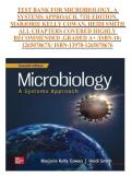 Microbiology A Systems Approach 7th Edition Marjorie Kelly Cowan Heidi Smith ISBN 9781265078676 &ndash; Complete Test Bank Style Study Guide All Chapters Graded A&plus;