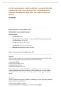 ATI PN Comprehensive Predictor 2023-26 Exit Exam with NGN&colon; 180 Questions & 100&percnt; Correct Answers &vert; ATI PN Comprehensive Predictor Exit Exam with NGN 180 Q & A&colon; Latest Actual Exam Version Graded A&plus;
