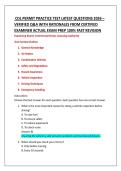 CDL PERMIT PRACTICE TEST LATEST QUESTIONS 2026 &ndash; VERIFIED Q&A WITH RATIONALES FROM CERTIFIED  EXAMINER ACTUAL EXAM PREP 100&percnt; FAST REVISION