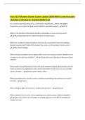 Nurs 4127 Mastery Diaster &lpar;Latest Update 2026&rpar; With Correct Answers &vert;Solutions &vert;Already A&plus; Graded &lpar;100&percnt; Pass&rpar;