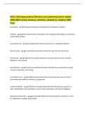 WGU C484 Organizational Behavior and Leadership &lpar;Latest Update 2026&rpar; With Correct Answers &vert;Solutions &vert;Already A&plus; Graded &lpar;100&percnt; Pass&rpar;