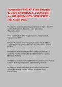 Paramedic FISDAP Final Practice Test QUESTIONS & ANSWERS &vert; A&plus; GRADED 100&percnt; VERIFIED &ndash; Full Study Pack