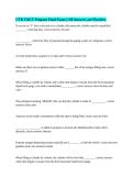 CTR 156CT Propane Final Exam &vert;&vert; All Answers are Flawless&period;