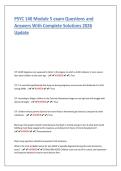 PSYC 140 Module 1 Exam Questions And  Correct Answers With Complete  Solutions 2026 Update