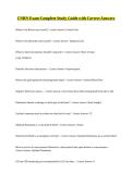 CNRN Exam Questions with Correct Answers &ndash; Comprehensive Neuroscience Nursing Review Material