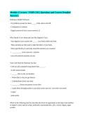 Module 4 Lecture - FSHN 120 &vert;&vert; Questions and Correct Detailed Answers&period;