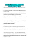 DHC-8-Q400 Gen Fam Class with correct answers 100&percnt;