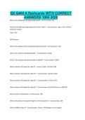 QX Q400 A flashcards WITH CORRECT ANSWERS 1005 2026