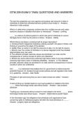 ISTM 209-EXAM 2-TAMU QUESTIONS AND ANSWERS