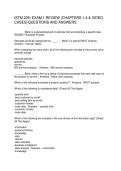 ISTM 209 EXAM 1 REVIEW &lpar;CHAPTERS 1-4 & VIDEO CASES&rpar; QUESTIONS AND ANSWERS