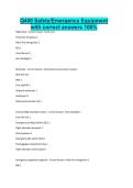 Q400 Safety&sol;Emergency Equipment with correct answers 100&percnt;