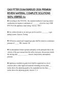 GAS FITTER EXAM BUNDLED 2026 PREMIUM REVIEW MATERIAL COMPLETE SOLUTIONS 100&percnt; VERIFIED A&plus;