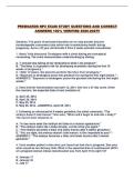 PREBOARDS NP2 EXAM STUDY QUESTIONS AND CORRECT ANSWERS 100&percnt; VERIFIED 2026-2027&excl;&excl;