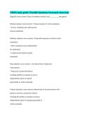 OMSA study guide &vert;&vert; Possible Questions Accurately Answered&period;