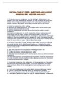 RNPEDIA PNLE NP2 TEST 2 QUESTIONS AND CORRECT ANSWERS 100&percnt; VERIFIED 2026-2027&excl;&excl;