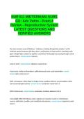 NUR 611 MIDTERM LATEST QUESTIONS AND VERIFIED ANSWERS 100- GUARANTEED PASS&period;