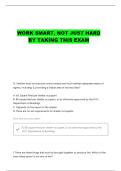 F80 TEST QUIZ A QUESTIONS AND CORRECT ANSWERS