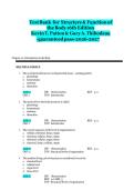 Complete Test Bank for Structure and Function of the Body&comma; 17th Edition&comma; Author&colon; Kevin T&period; Patton&comma; Thompson&comma; Williamson&vert;&vert;Newest edition 