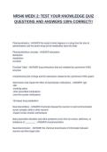 NR546 WEEK 2&colon; TEST YOUR KNOWLEDGE QUIZ QUESTIONS AND ANSWERS 100&percnt; CORRECT&excl;&excl;
